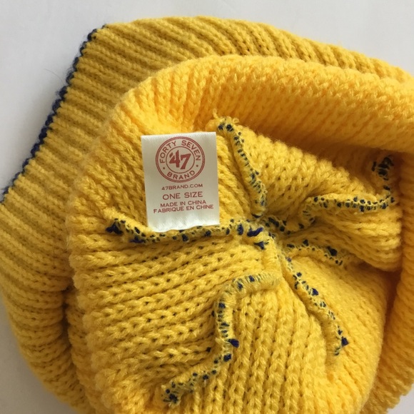 San Francisco Warriors Beanie Knit Hat - Picture 4 of 5